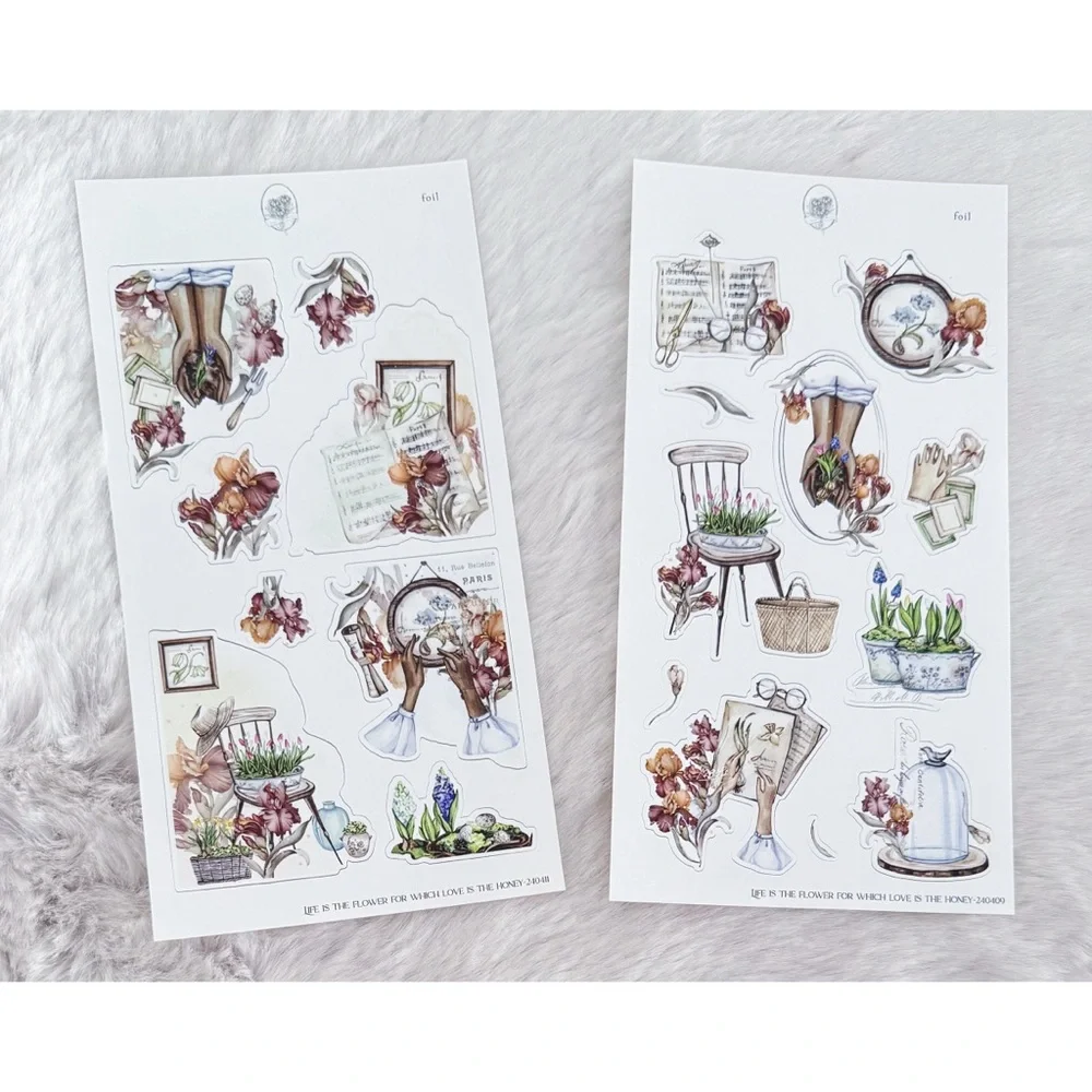 FADED CHRONICLE Large Icon Deco Stickers bundle x